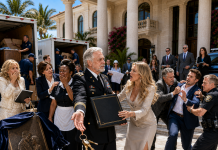 My son took my $12 million palm beach villa and gave it to his wife’s family. “This is theirs now, don’t ever show your face here!” His wife laughed, “You belong in a nursing home, not a palace!” I smiled and nodded. When her family arrived with three moving trucks, the surprise waiting inside made her drop the keys…