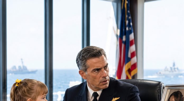 My Four-Year-Old Pointed at an Old Navy Photograph and Told the Admiral, “That’s My Mommy”—He Turned White Because the Woman in That Frame Was Me, the daughter he had officially mourned four years earlier, and one phone call made us realize someone else already knew I was alive