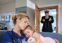 “The SEAL Captain Found His Baby Sleeping in the Nurse’s Arms Then He Did the Unthinkable”…