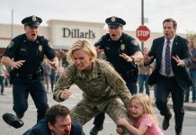 I took my eight-year-old daughter to the mall for a normal Saturday, but our day turned into a nightmare when I spotted a man’s shoes under her restroom stall. I used my military training to fight him off, only to discover the chilling reason he was really tracking us…