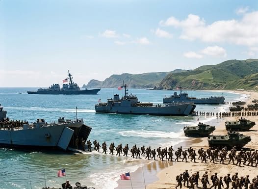 High Alert in Caracas as Thousands of US Marines Mass off Brazilian Coast