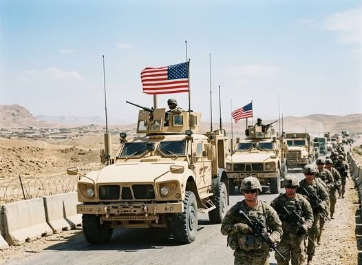 U.S. Marines Convoy Deployed to Middle East After Midnight Signal Sparks Pentagon Panic