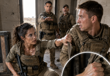 “Don’t Freeze Again and Ruin This Drill,” the Lieutenant Mocked Me Before Charging Through the Door. I Grabbed the Back of His Vest and Stopped Him Cold—Then the SEAL Commander Behind Us Gave One Order, and Everyone Finally Learned Why I Had Been Holding Myself Back for Two Weeks