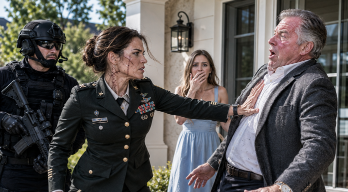 My Father Spent Three Years Telling Everyone I Had Washed Out of the Army—Then His Restricted Phone Rang During His Anniversary Dinner, a Black SUV Stopped Outside, and the Sergeant at Our Door Called Me by a Title That Made Every Retired Officer in the Room Turn Silent