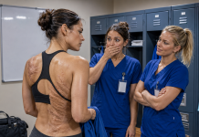 My entitled coworkers mocked my brutal scars, assuming I was a ruined addict. They made my life in the ER a living nightmare. But when a team of wounded Navy SEALs broke through our doors and their Commander saw my face, my bullies realized they had awakened a sleeping giant…