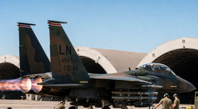 The Dark Secret Hidden Beneath the F-15E’s New Heritage Livery