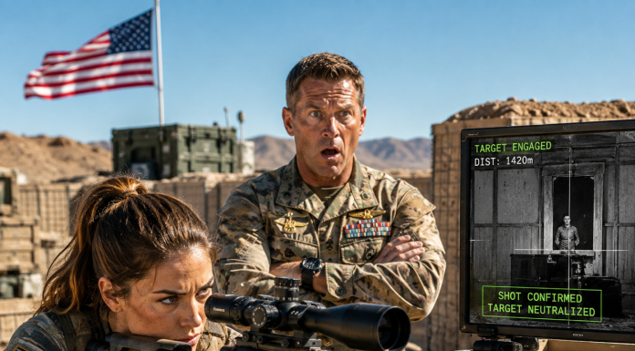 My Commander Took Credit for the Mission’s Decisive Shot and Told Everyone I Had Frozen—Then the Hearing Officer Activated My Prototype Scope, Two Timelines Appeared on the Screen, and the First Recoil Marker Revealed the Detail He Never Expected Anyone to See