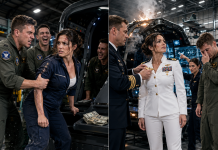 I Walked Into Hangar Seven Carrying a Mop, and My Fighter-Pilot Brother Kicked Over My Bucket Before Challenging Me to an Impossible Simulation—He Expected Ten Seconds of Embarrassment, but Forty Minutes Later, a Navy Captain Was Asking Who Had Hidden My Father’s Final Flight Data