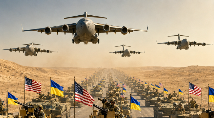 5,000 U.S. Humvees Worth $425M Arrive at Ukraine Border as Kremlin Issues Urgent Warning