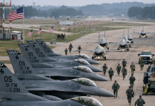 reaking News: 50 U.S. F-16s Sudden Landing at Al Udeid Base Triggers High Alert