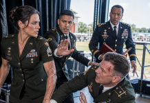 A smug Army Colonel shoved me into a pole and called me a “worthless civilian looking for a free paycheck.” He was getting his General’s star tomorrow. He didn’t know I was his new Command Sergeant Major—until the 3-star General’s SUV pulled up. Then, everything changed…