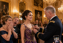 My Mother Told Me Not to Embarrass the Family at My Brother’s Military Celebration — Then a Major General Called Me “Brigadier General,” Opened a Velvet Case Holding a Silver Star, and Revealed Why My Brother’s Champagne Glass Would Not Stop Shaking
