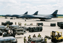 Tehran Shaken as U.S. B-1B Lancer Bombers Deploy Mass Precision Strikes Across the Middle East