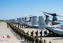 High Alert! Thousands of US-Japanese Troops MV-22 Osprey Deployed for Full Mission