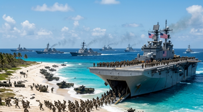 Thousands of U.S. Marines Launch Surprise Amphibious Assault Off the Coast of Venezuela—What Are They Hiding?