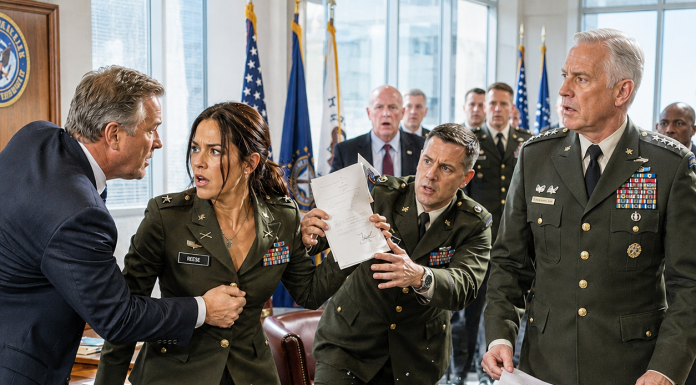 I spent 18 years mourning my father after a tragic accident. But during a highly classified Pentagon briefing, I saw his exact signature on a brand-new multi-billion dollar defense contract. When my 4-star General physically forced me to stay silent, I realized a terrifying truth. Who is really pulling the strings?