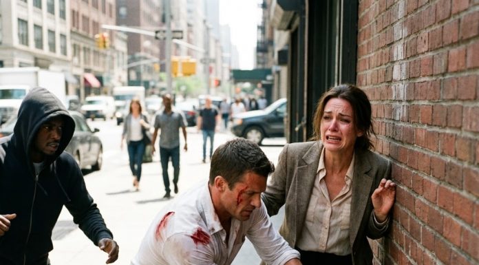 Sign over your firm or leave in a body bag!” Christopher’s hired thug spat as his blade lunged toward my throat. I stood paralyzed against the brick wall, watching Caleb bleed to disarm him, entirely unaware this violent ambush was hiding an even deadlier federal conspiracy to destroy us.