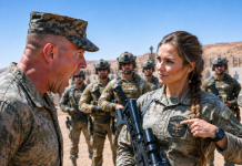 “You Have No Authority Here!” The Commander Snapped—Then the Female Sniper Revealed Her Identity
