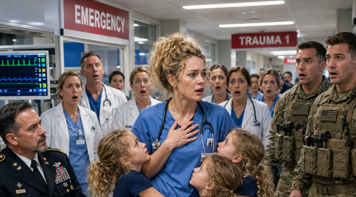 The Doctors Were Already Confused When the Admiral’s Triplets Refused to Leave One Nurse’s Side, but Everything Changed When the Girls Called Her by a Forgotten Codename—and the Look on the Admiral’s Face Suggested He Knew Exactly What It Meant.