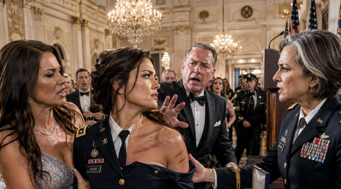My millionaire parents banned me from their elite gala, claiming my military scars were an embarrassment to the family. They laughed as they ordered security to throw me out into the cold. But their smug smiles vanished instantly when a four-star general’s convoy suddenly arrived to reveal my ultimate secret…