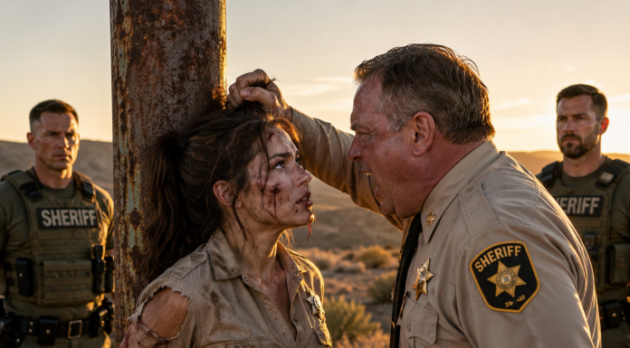 My Sheriff Took My Badge, Tied Me to a Steel Post in the Arizona Desert, and Left Me There Overnight—He Thought My Phone Was Destroyed, but One Emergency Signal Had Already Gone Out, and the Man Who Found Me Was the Last Person His Network Expected