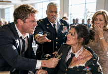 “You’re a complete fraud!” My brother screamed at the funeral, forcefully ripping the Silver Star from my uniform in front of two hundred guests. I chose to stay silent about my combat past. But as I walked outside, a black government SUV blocked my path. The men inside were about to reveal everything…