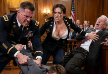 My own father dragged me into court, publicly screaming that my twenty-four-year military career was a complete lie to steal our family farm. I thought my life was over until a Pentagon official suddenly burst through the doors, revealing a shocking family secret that instantly made my brother turn pale.
