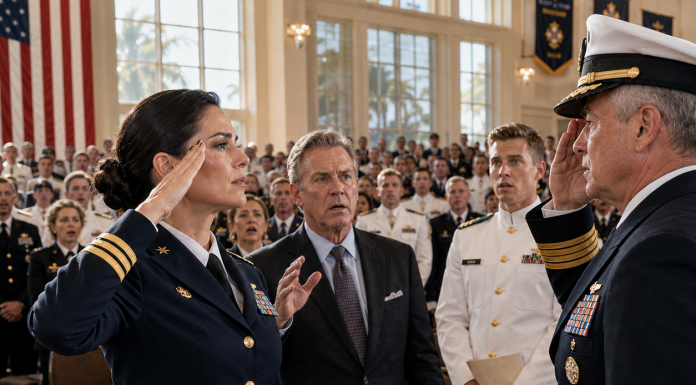 My Father Told Everyone I Had “Washed Out of the Navy” and Sent Me to the Back Row at My Brother’s SEAL Graduation—Then a Rear Admiral Walked Past Him, Saluted Me, and Nearly 200 Operators Rose to Their Feet Before Dad Learned What I Had Been Doing for 20 Years…