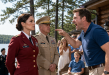 My Brother-in-Law Filled My Lake House With 20 Relatives, Called Me a Freeloader, and Ordered Me Back to Base—I Smiled, Confirmed He Was Kicking Me Out of My Own Property, Then Made Three Calls. Twenty Minutes Later, an Army Vehicle and a Sheriff’s Cruiser Turned Into the Driveway…