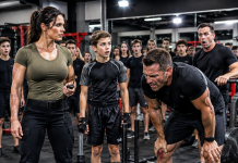 My son’s arrogant MMA coach publicly mocked my military service and challenged me to a fitness test. When I embarrassed him in front of his entire class, he crossed the line and attacked my teenager. He thought I was just a helpless mom, but he didn’t know about my secret past…