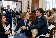 “Take the $30k and walk away, you’re just a worthless desk jockey.” My arrogant millionaire husband smirked at our divorce hearing, bringing his young mistress to watch me lose everything. He forgot I funded his entire empire. But when a Two-Star Air Force General suddenly marched into the courtroom, his smug smile vanished because…