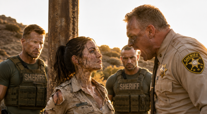 I thought my sheriff was a hero until I caught him running a massive secret smuggling ring. He dragged me into the desert, stripped my badge, and tied me up, leaving me to face a tragic end. But he didn’t realize I pressed one button that summoned the most unexpected backup imaginable…