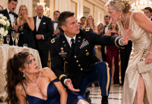 “Quit Faking It—Get Up and Help in the Kitchen!” My Mother Shouted as I Collapsed at Grandpa’s Memorial. Then Her Heel Pressed Against My Healing Deployment Wound—But Before I Could Stand, a JAG Major Stormed Across the Room and Said Something That Made My Mother Step Back