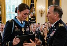 I Was Standing in the White House to Receive the Medal of Honor When My Father Told Everyone I Didn’t Deserve It. I Stayed Silent Until a Four-Star General Opened a Newly Classified File, Looked Straight at My Dad, and Handed Me Three Pieces of Evidence That Changed Everything…