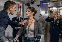 “Step Away from the Scanner, Lady,” the Young Airman Ordered before Shoving My Shoulder and Locking My Temporary Badge. He Smirked as the Panel Began Glowing—Then Every Vault Door Sealed, a General Stepped Outside, and the One Signal on the Screen Made His Face Turn Ghost White.
