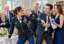 My Father Asked, “Who Invited You?” the Moment I Walked Into My Sister’s Celebration—Then a Two-Star General Crossed the Ballroom, Called Me “Major Bennett,” and my brother-in-law turned pale when his phone lit up with a message he clearly never expected to receive.