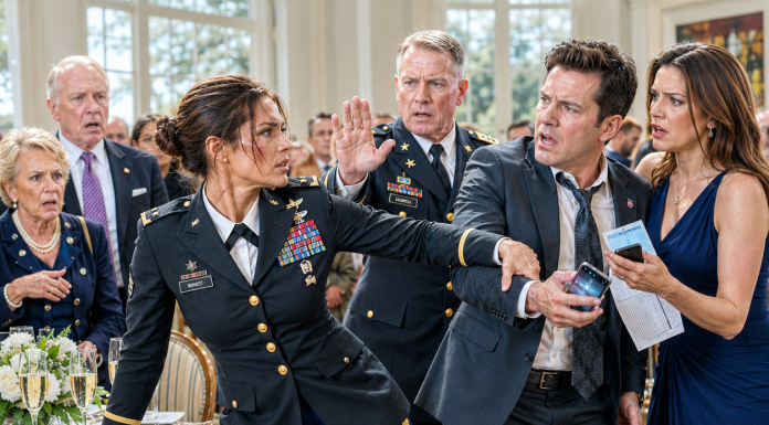 My Father Asked, “Who Invited You?” the Moment I Walked Into My Sister’s Celebration—Then a Two-Star General Crossed the Ballroom, Called Me “Major Bennett,” and my brother-in-law turned pale when his phone lit up with a message he clearly never expected to receive.