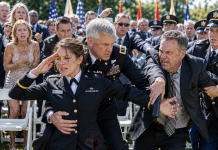 At My Commissioning, My Stepfather Raised a Weapon and Expected Everyone to Believe I Was the Dangerous One—Even While Injured, I Finished My Salute Before My Knees Gave Way. The General Beside Me Took Control of the Field, but the Real Turning Point Came When My Mother Admitted She Had Hidden Twenty Years of Evidence Inside a Charleston Bank Box