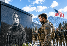 “She Saved My Entire Unit and Vanished—Two Years Later, I Found Her Name on a Memorial Wall”