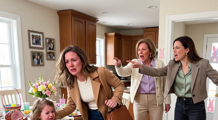 My Four-Year-Old Daughter Ran Excitedly to the Easter Table—Then My Mother Grabbed Her Hair, Kicked Her, and Ordered Her Out. My Sister Told Me Not to Ruin Dinner. Neither of Them Knew What I Had Hidden Inside My Purse That Day.