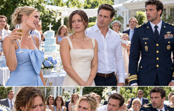 At My Nephew’s Christening, My Sister-in-Law Mocked My “Desk Job” in Front of Everyone—Then a Former Coast Guard Pilot Heard Me Speak, Turned Pale, and Asked One Question That Made the Entire Party Go Silent
