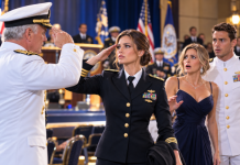 My Sister Told Me I Was “Unworthy” of Sitting With the Family at Her Husband’s Navy Ceremony — I Quietly Took a Folding Chair in the Back, Until a Two-Star Admiral Stopped Mid-Speech, Walked Straight Toward Me, and Did Something That Left Her Completely Speechless.
