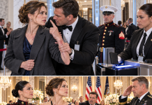 My arrogant husband forced me to attend his elite military gala as a silent plus-one, mocking my low-paying desk job. He had no idea my classified role controlled his billion-dollar defense contract. When the VIP scanner flashed red and armed Marines marched toward us, his smug face dropped…