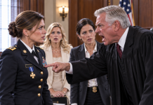 The judge ordered me to remove my navy cross. The entire courtroom fell silent. My sister-in-law smirked. I said nothing. Then the judge went pale… When my next move ended his career.
