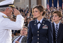 My entire class laughed in my face when I brought a picture of my mom in her uniform for our school’s hero project. My teacher even accused me of lying and making up stories for attention. But during the massive afternoon assembly, a highly decorated military commander grabbed the microphone and called my name…