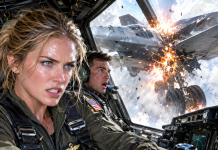 “Hold onto your seat, Marcus, I’m locking their wing!” They laughed at my unarmored cargo ship until I flipped this forty-ton beast upside down and forced their stealth jet into an explosive collision right outside our windshield. But when the dust settled, my co-pilot revealed a hidden device that changed everything…