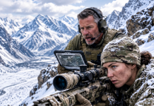 “Who’s She Targeting” — Even the SEAL Commander Froze When Her 3,247m Shot Landed