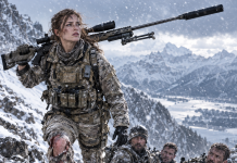 I watched my elite SEAL team get pinned down in a freezing blizzard, completely out of ammo and hope. They said their final goodbyes, thinking I was completely lost to the storm. I had one impossible shot to save them from the ambush. What I did next changed everything…