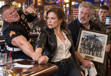 A Gunnery Sergeant Knocked Me to the Floor and Mocked Me Before Eight Marines—Then the Bar Owner Pulled Down an Old Special Operations Photo, and the Man Who Called Me a Pretend Soldier Suddenly Recognized the Commander Standing in Front of Him