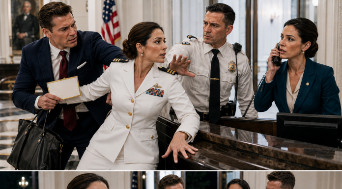 “You’re not getting in,” my brother told me at the White House, waving his gold-edged invitation. I handed over my identification instead. When a four-star admiral came to meet me, his smile vanished—but the message he sent seconds later changed everything.